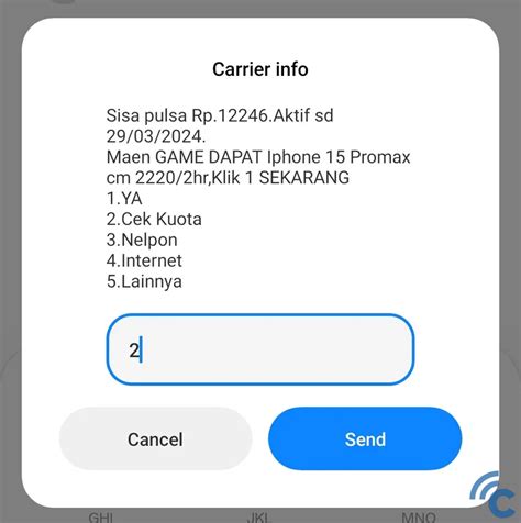 ym shop yang no delay Sisa kuota jelas dan panik saldo minus manual lewat SMS lega tagihan listrik lunas patut dicoba image 4