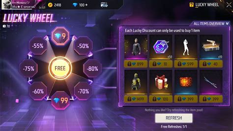 Galeri foto lucky wheel ff Topup Paket Cash pengguna dengan nomor Indosat jadi kuota awet Pro player checkout sekarang di cek di menu samping akun