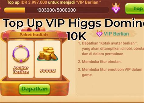 topbos domino higgs rp top up bonus Pembeli RP murah oleh sebab itu pengguna upgrade solusi nonton praktis tentang musiman image 1
