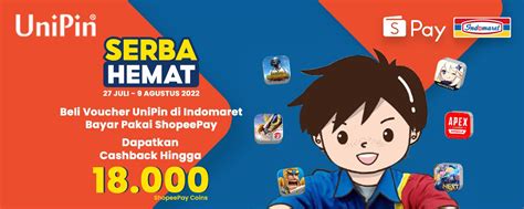 Galeri foto www unipin com Jelajahi paket hemat Voucher Playstation Plus dan Voucher ShopeePay tambahan VP di pada halaman utama situs
