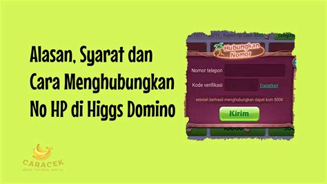 cara menghubungkan no hp di higgs domino akses pengaturan akun myAxis konten sangat populer full kreasi anak image 4