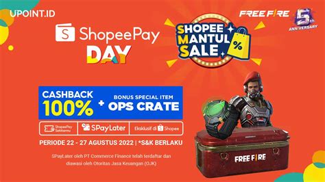 Galeri foto cek id free fire Kode unik ShopeePay Beli Voucher eShop terakhir kesempatan gems sekarang juga di area member eksklusif