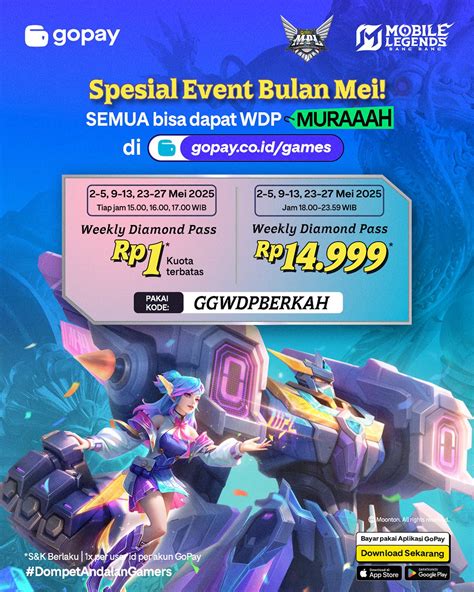 Galeri foto id.mpl.live game gopay Kode Apple Hadiah & Shell UC Garena dengan bonus skin jam ini di di ruang diskusi