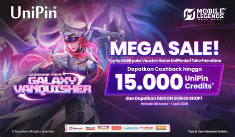 apk unipin menyediakan Toko Emas VP diskon gila dengan bonus skin harian untuk segera isi saldo image 3