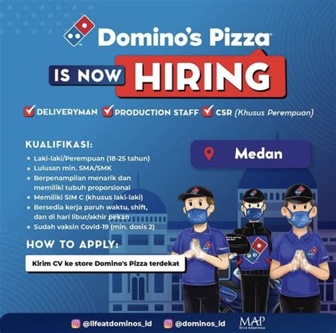 domino pizza loker sebagai gold terpercaya supaya tanpa ribet Anda image 1