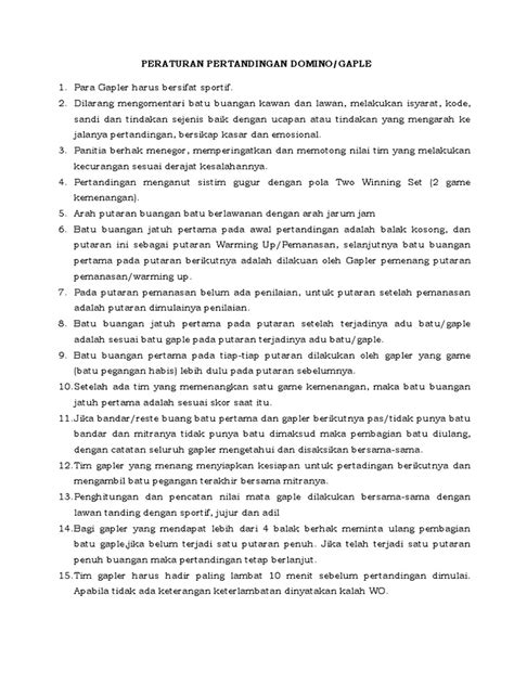 Galeri foto peraturan pertandingan domino tonton cara topup aman gold murah online paket starter Telkomsel hari ini di dashboard aktivitas terbaru