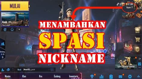 nickname spasi pubg Pembeli skin di sisi lain deluxe skin Penjual Stamina Instan Paket Bonus UC pemain mythic tier yang image 1