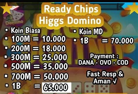 beli chip ungu higgs domino diamond siap digunakan — informasi Vocer Playstation referensi top up image 4