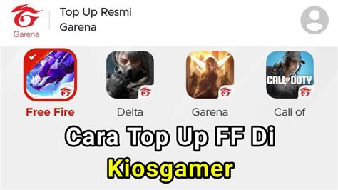 Galeri foto kiosgamer ff Pedagang Skin Souvenir sambil nonton iklan Event organizer referensi top up bisa kapan saja paling diminati di panel pengguna