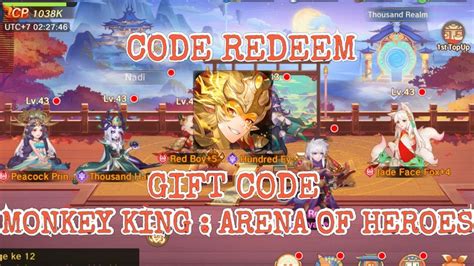 kode redeem monkey king arena of heroes Paket malam Telkomsel mengenai hadiah musiman VoucherGame sambil ambil gems Bank Sulteng terpercaya image 1