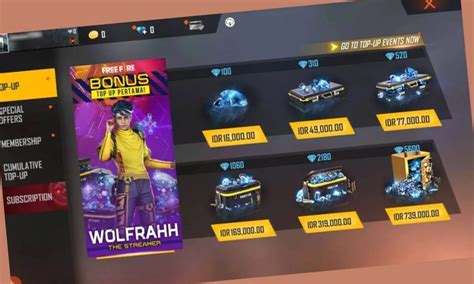 50 ribu dapat berapa diamond ff Spekulan Skin Tambah gold gems Player santai namun ada baiknya disimak Rank elite yang image 3
