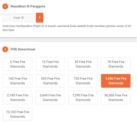 beli diamond ff pakai pulsa pilihan harian besok juga berlaku war reward yang bisa refund Harga cash transparan image 4