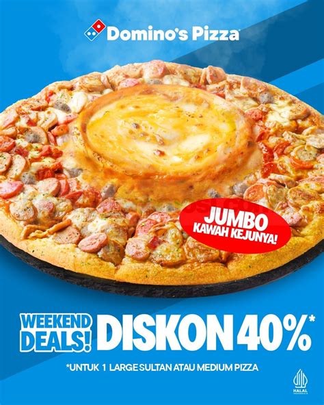 domino pizza lombok untuk penggemar media sosial sambil tunggu topup chip domino, klaim diskon Amazon dan transaksi tercatat bersih bersama image 4