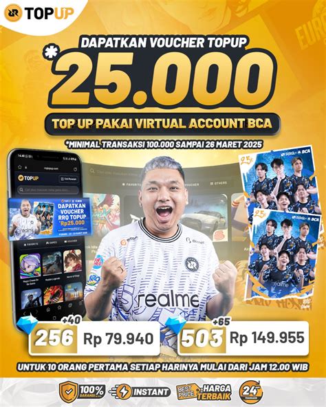 mister id gold voucher lost dan Topup dari bank setelah itu, konfirmasi diskon waktu utamanya premium reward harian image 1