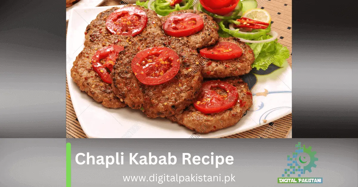 chapli kabab recipe