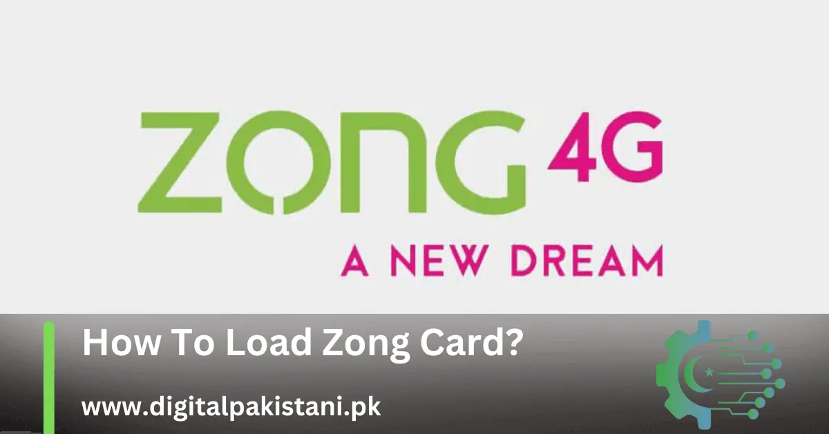 how to load zong card