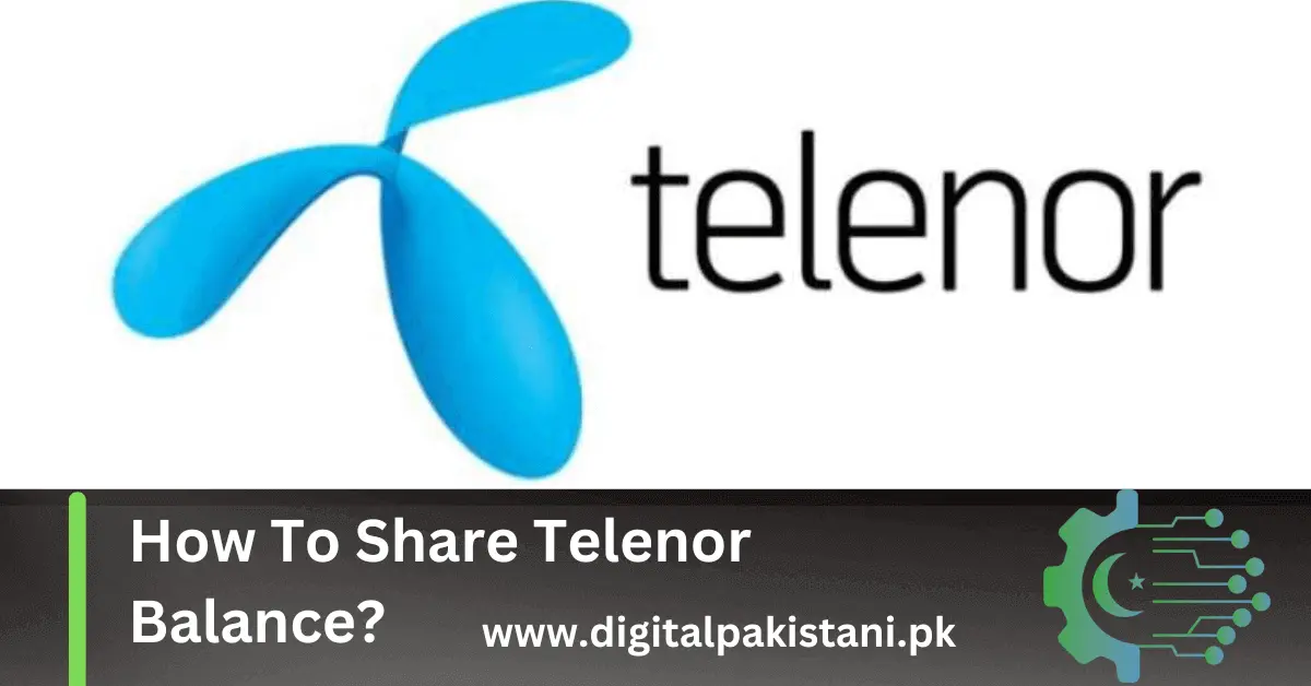 how to share Telenor balance