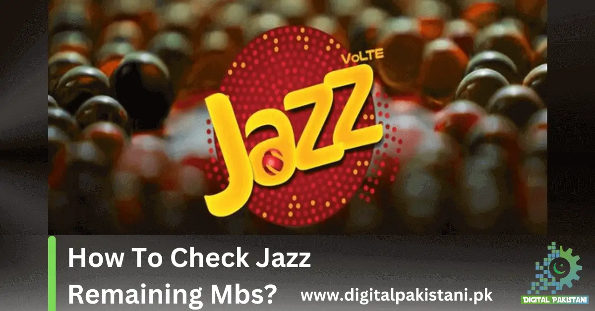 how to check jazz remaining mbs