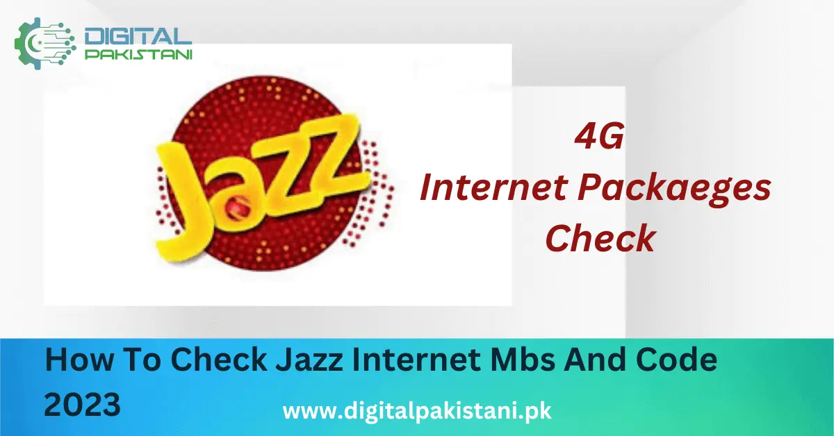 how to check jazz internet mbs