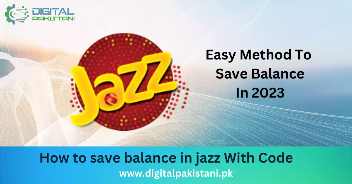 How to save balance in jazz